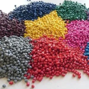 Colored Plastic Polymers