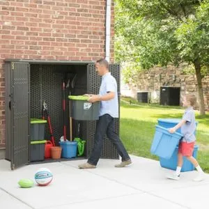 Vertical Storage Shed