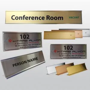 Metal Door Name Plate