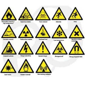 Warning Safety Sign