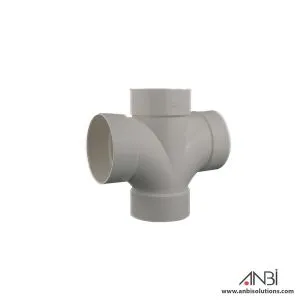 UPVC Drain Cross Tee