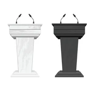 Durable Plastic Podium