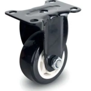 Double Ball Bearing PVC Caster Wheel