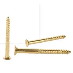 Brass Plated Wood Gypsum Screws