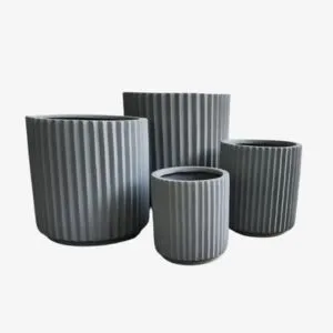 Round Fiber Pots