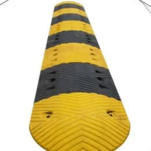 Black Yellow Speed Hump