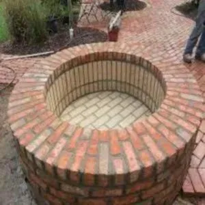 Firepit Clay Bricks