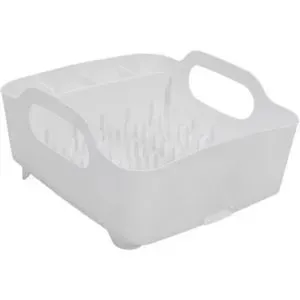 White Tub Dish Rack