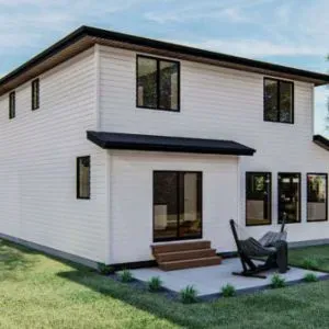 2 BR Single Storey Prefabricated House