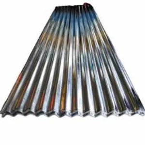 Corrugated metal sheets