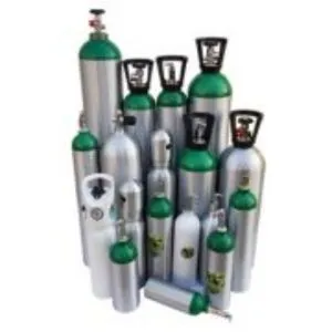 Aluminium Oxygen Gas Cylinder