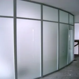 Aluminium partition systems